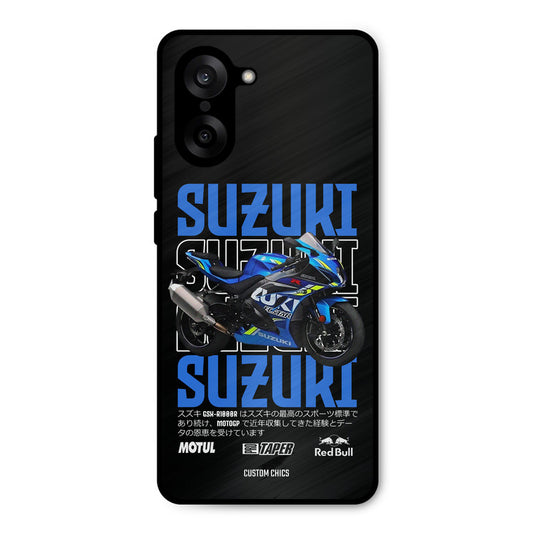 Blue Suzuki Oneplus Nord CE5 Mobile Back Cover - Car&Bike PrintShield Case