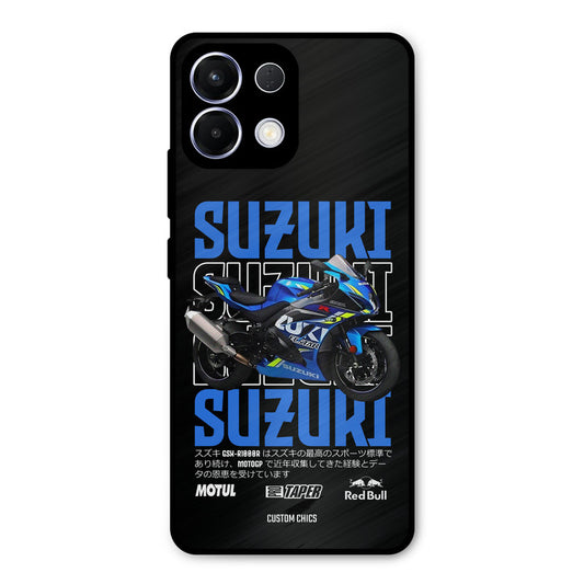 Blue Suzuki Oppo K13 5G Mobile Back Cover - Car&Bike PrintShield Case
