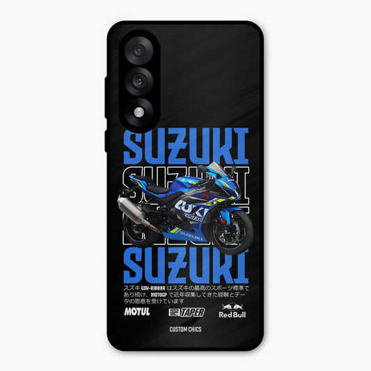 Blue Suzuki Oneplus Nord 5 Mobile Back Cover - Car&Bike PrintShield Case