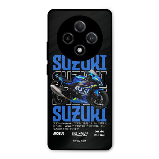 Blue Suzuki Oppo F27 Pro Plus 5G Mobile Back Cover - Car&Bike PrintShield Case