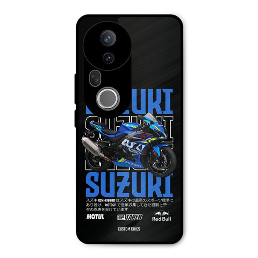 Blue Suzuki Vivo T4 Ultra Mobile Back Cover - Car&Bike PrintShield Case