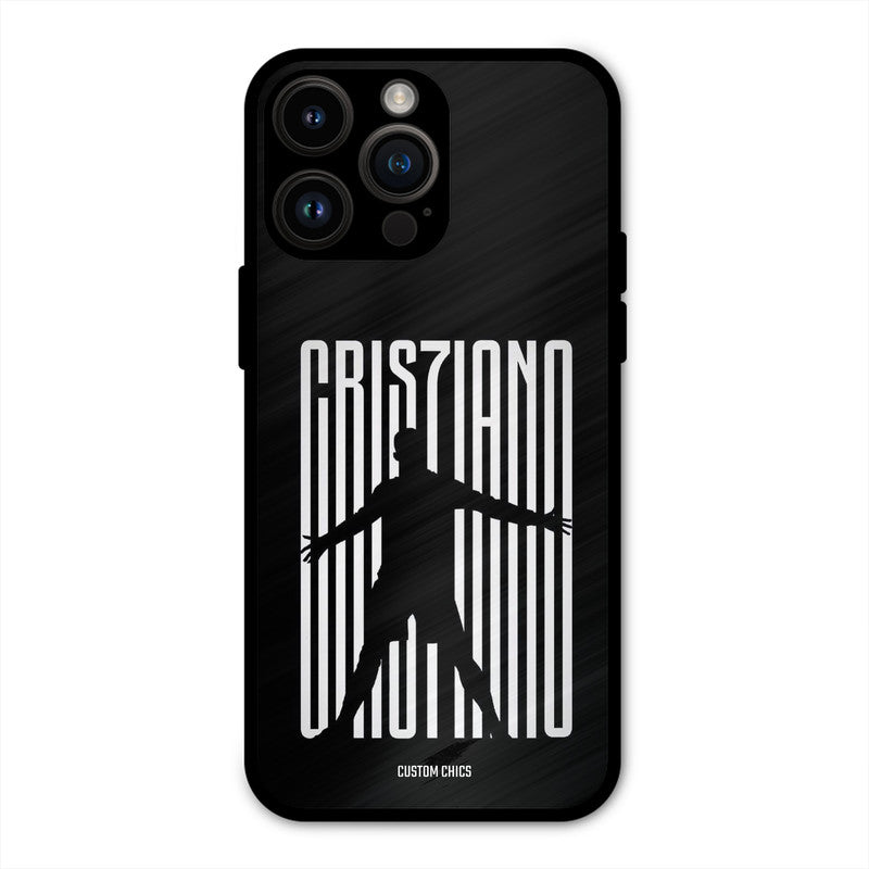 CR7 Star iPhone 14 Pro Max Mobile Back Cover - Sports PrintShield Case