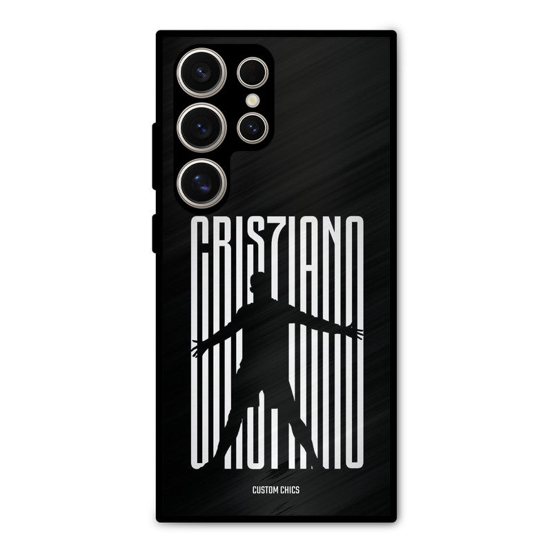 CR7 Star Samsung Galaxy S24 Ultra Mobile Back Cover - Sports PrintShield Case