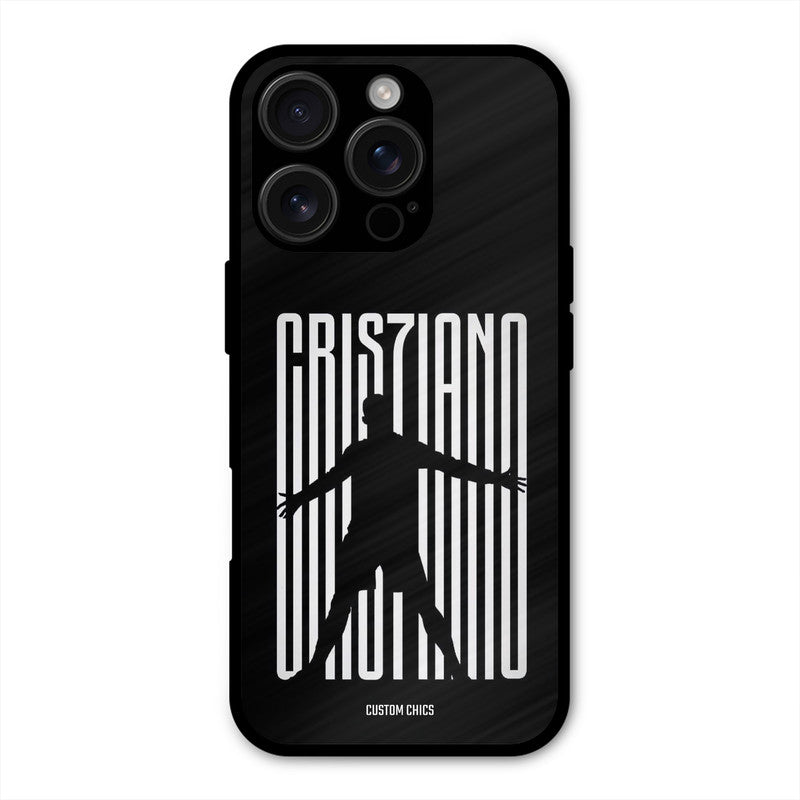 CR7 Star iPhone 16 Pro Mobile Back Cover - Sports PrintShield Case