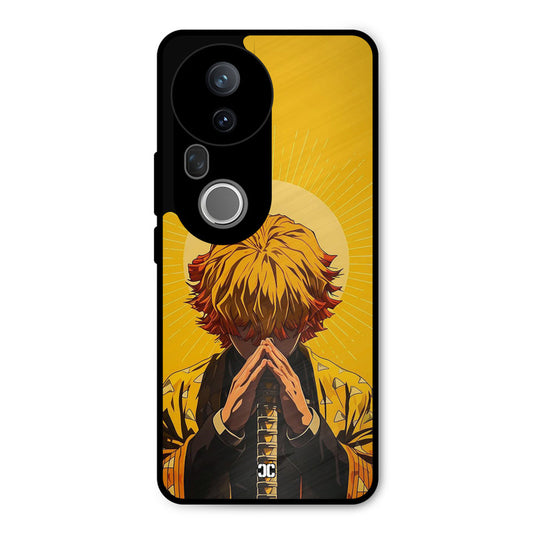 Calm Zenitsu Vivo T4 Ultra Mobile Back Cover - Anime PrintShield Case