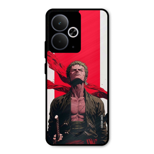 Calm Zoro Realme 14T Mobile Back Cover - Anime PrintShield Case