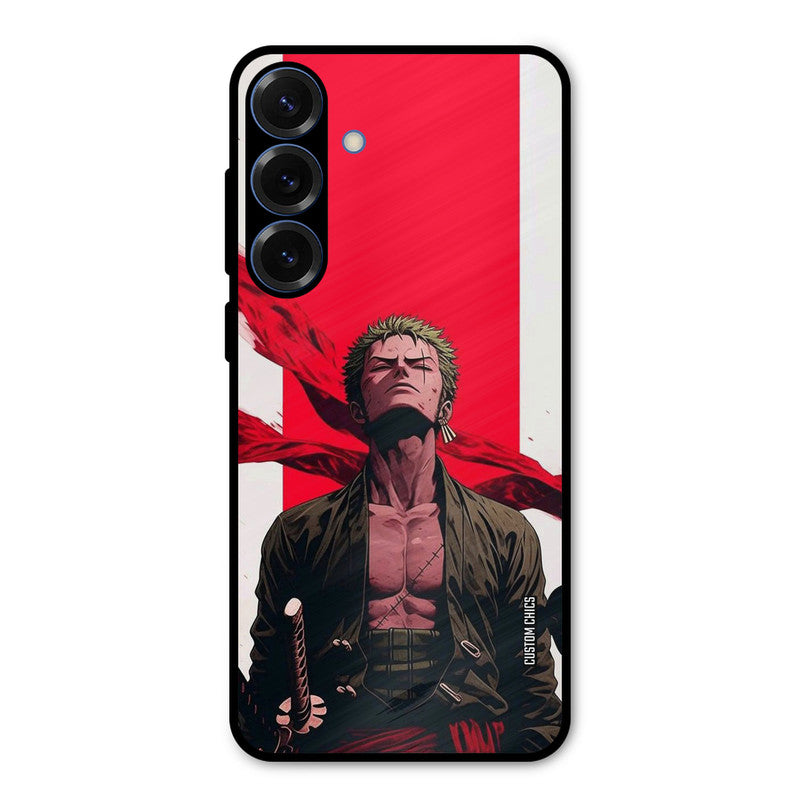 Calm Zoro Samsung Galaxy S25 Plus Mobile Back Cover - Anime PrintShield Case