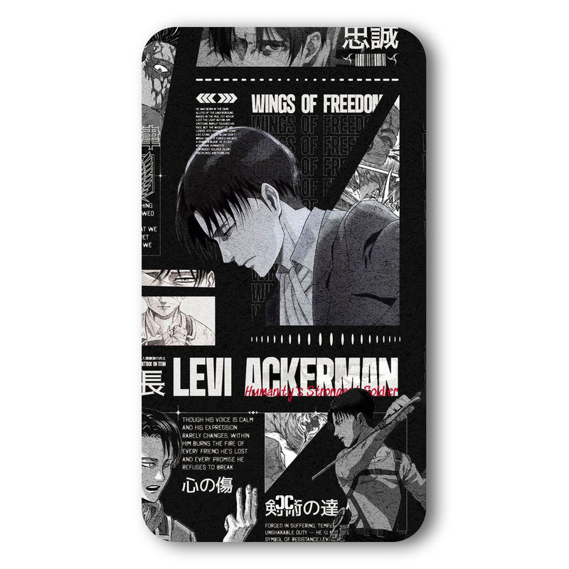Captain Levi Typo Case – Premium PrintShield Mobile Cover