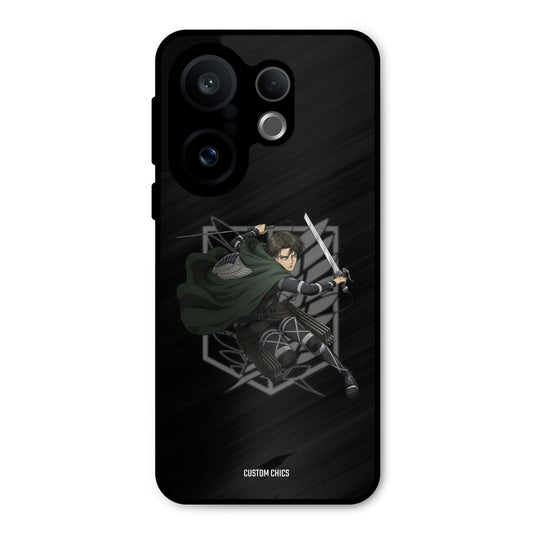 Captain Levi Vivo X200 FE Mobile Back Cover - Anime PrintShield Case