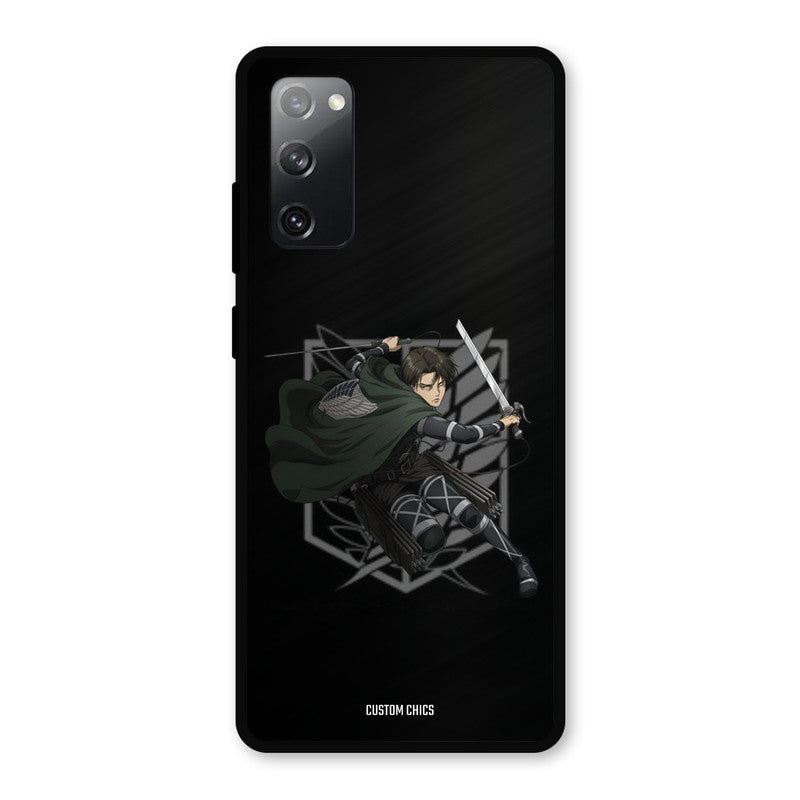 Captain Levi Samsung Galaxy S20 FE 5G Mobile Back Cover - Anime PrintShield Case