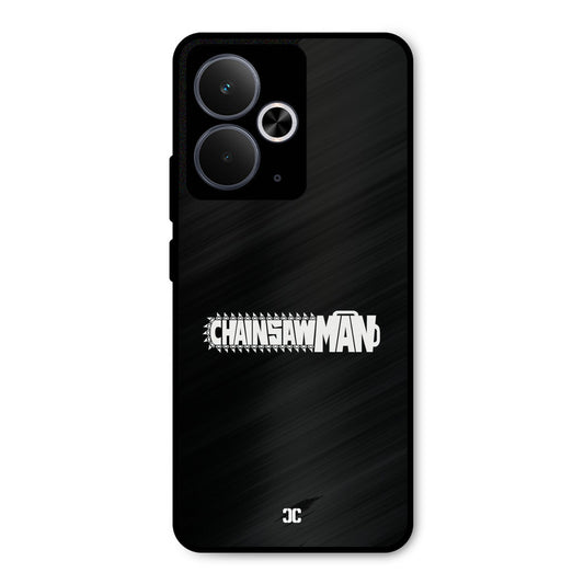 Chainsaw Logo Realme 14T Mobile Back Cover - Anime PrintShield Case