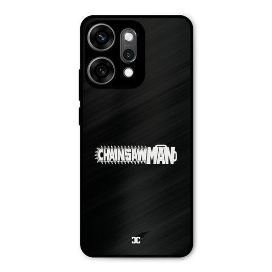 Chainsaw Logo Oppo Reno 14 Pro Mobile Back Cover - Anime PrintShield Case