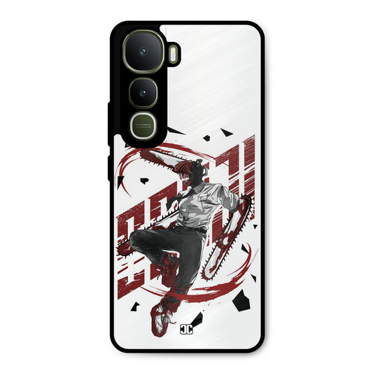 Chainsawman Typo Vivo Y400 Mobile Back Cover - Anime PrintShield Case