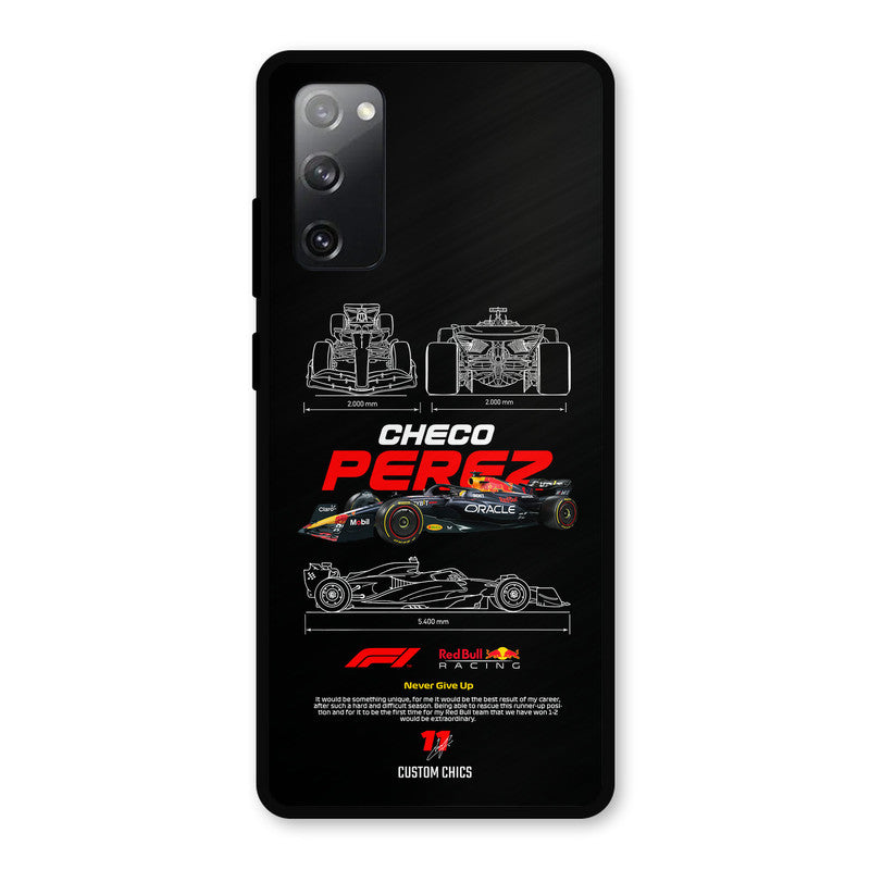 Checo Perez Samsung Galaxy S20 FE Mobile Back Cover - Car&Bike PrintShield Case