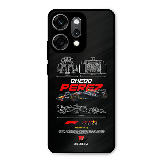 Checo Perez Oppo Reno 14 Pro Mobile Back Cover - Car&Bike PrintShield Case
