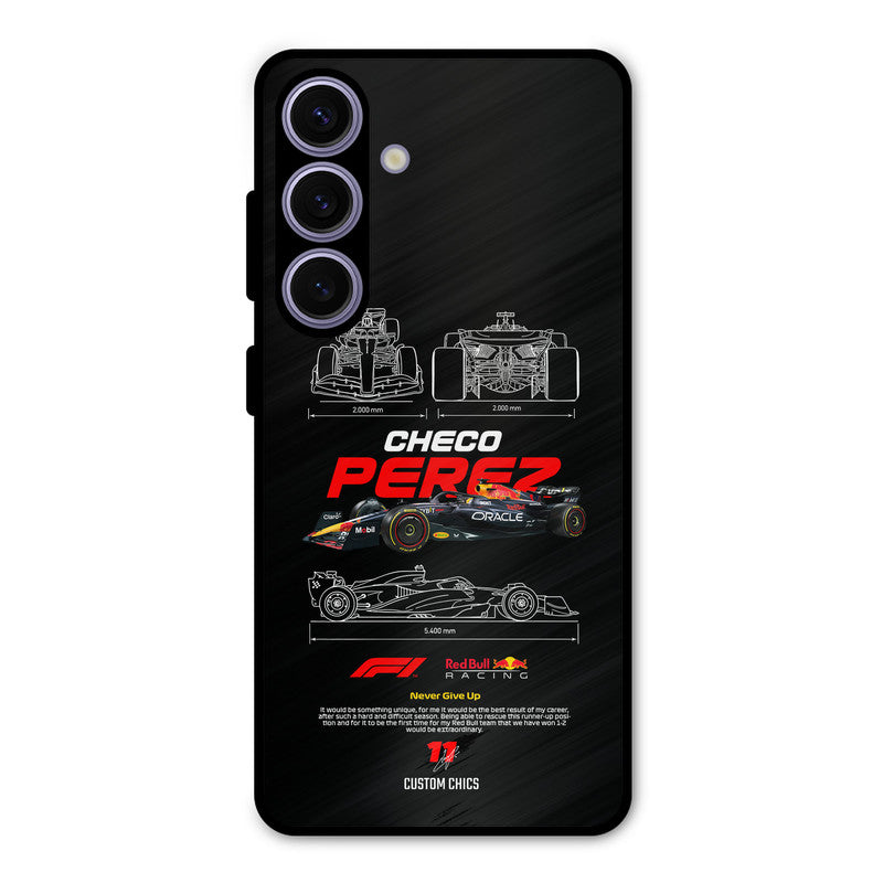Checo Perez Samsung Galaxy S24 FE Mobile Back Cover - Car&Bike PrintShield Case