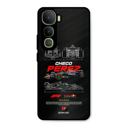 Checo Perez Vivo Y400 Mobile Back Cover - Car&Bike PrintShield Case