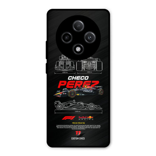 Checo Perez Oppo F27 Pro Plus 5G Mobile Back Cover - Car&Bike PrintShield Case