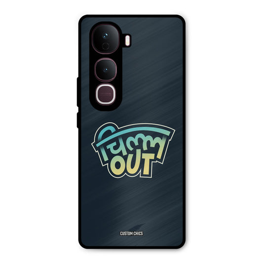 Chill Out Vivo Y400 Pro Mobile Back Cover - Typography PrintShield Case