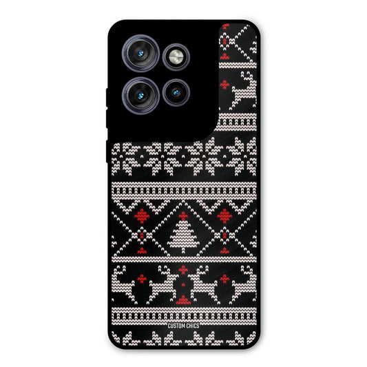 Christmas Pattern Motorola Edge 50 Neo Mobile Back Cover - Aesthetic PrintShield Case