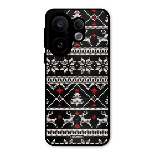 Christmas Pattern Vivo X200 FE Mobile Back Cover - Aesthetic PrintShield Case