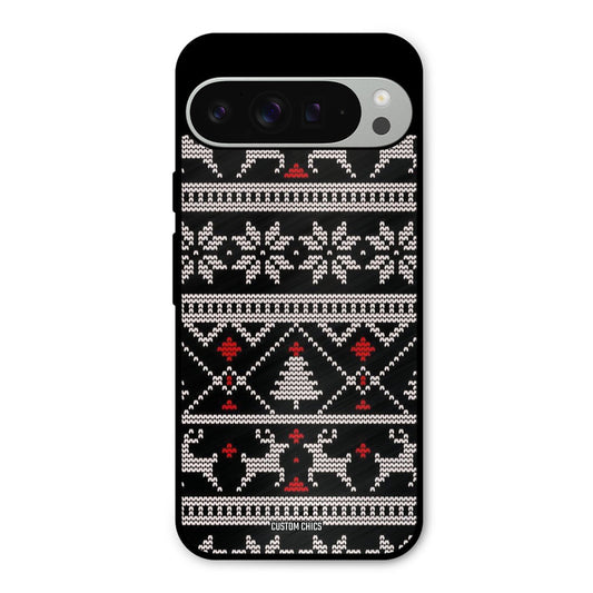 Christmas Pattern Google Pixel 9 Pro XL Mobile Back Cover - Aesthetic PrintShield Case