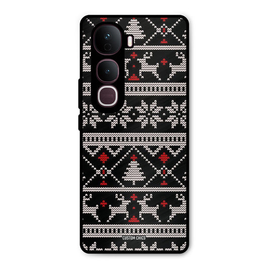 Christmas Pattern Vivo Y400 Pro Mobile Back Cover - Aesthetic PrintShield Case