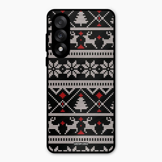 Christmas Pattern Oneplus Nord 5 Mobile Back Cover - Aesthetic PrintShield Case