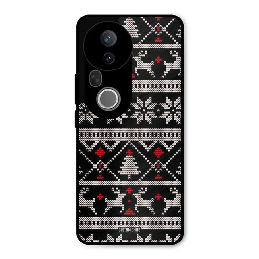 Christmas Pattern Vivo T4 Ultra Mobile Back Cover - Aesthetic PrintShield Case