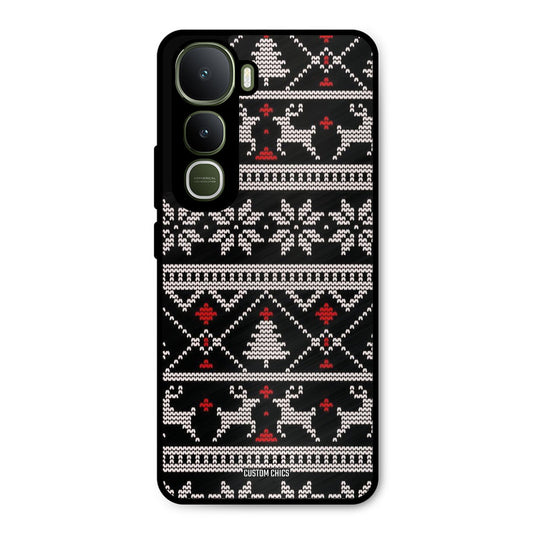 Christmas Pattern Vivo Y400 Mobile Back Cover - Aesthetic PrintShield Case