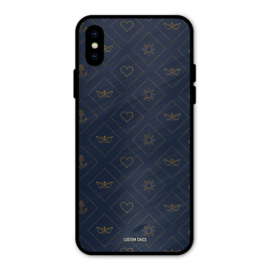 Clean Shapes iPhone XS Mobile Back Cover - Aesthetic PrintShield Case