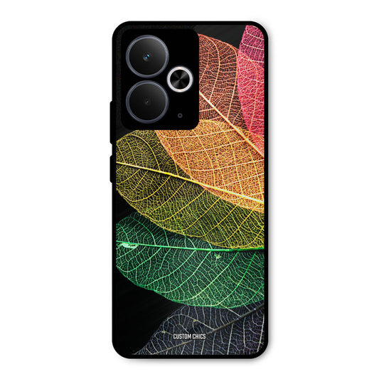 Colorful Leaves Realme 14T Mobile Back Cover - Aesthetic PrintShield Case