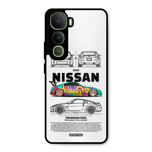 Colorful Nissan Vivo Y400 Mobile Back Cover - Car&Bike PrintShield Case