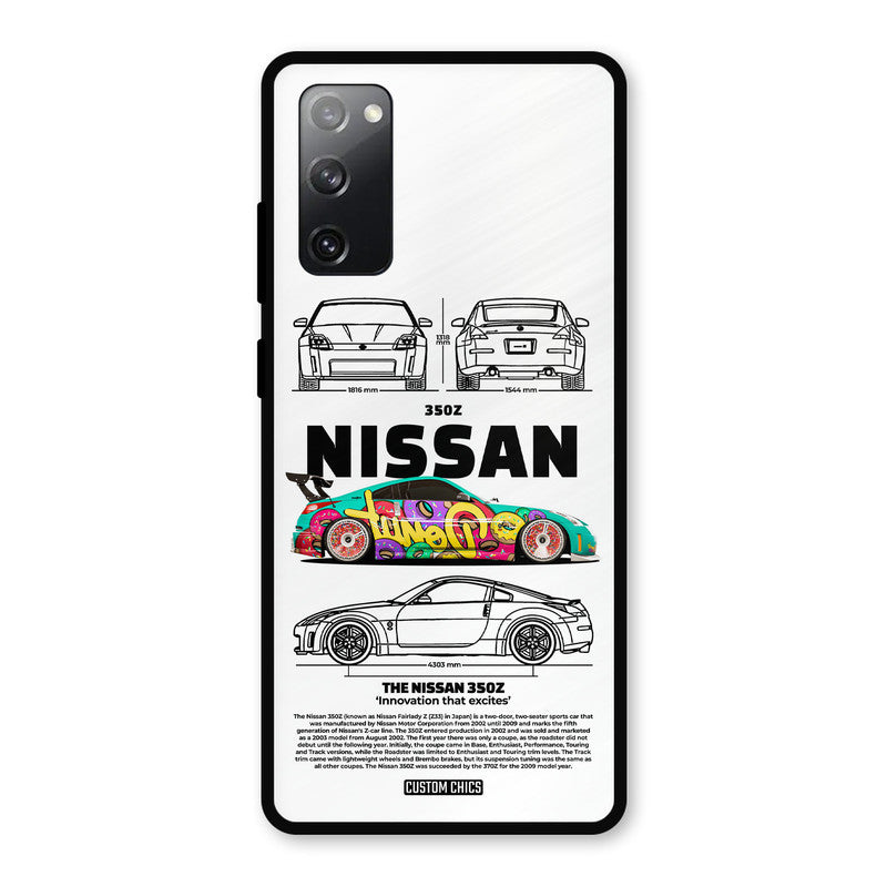 Colorful Nissan Samsung Galaxy S20 FE Mobile Back Cover - Car&Bike PrintShield Case