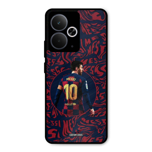 Comic Messi Realme 14T Mobile Back Cover - Sports PrintShield Case