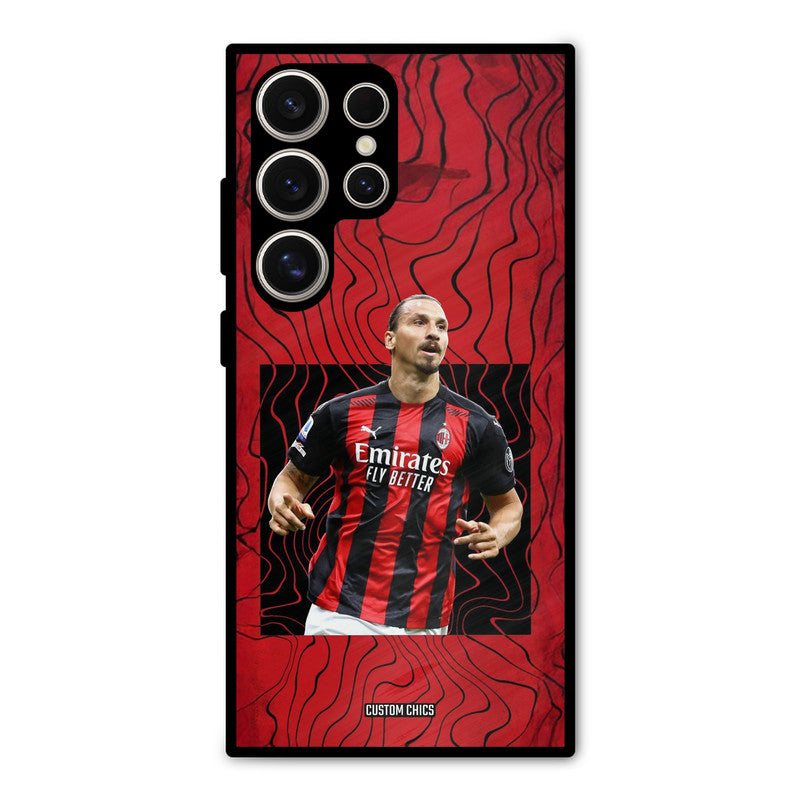 Cool Ibrahimovic Samsung Galaxy S24 Ultra Mobile Back Cover - Sports PrintShield Case