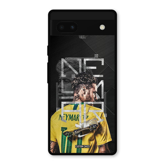 Cool Neymar Google Pixel 6a Mobile Back Cover - Sports PrintShield Case