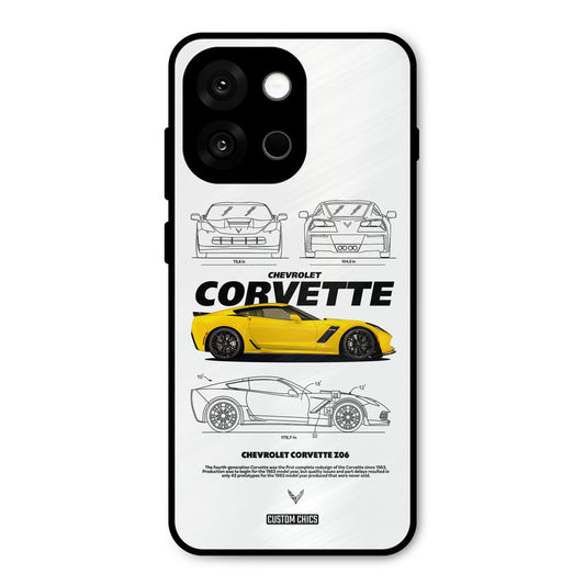 Corvette Yellow Oneplus 13s Mobile Back Cover - Car&Bike PrintShield Case