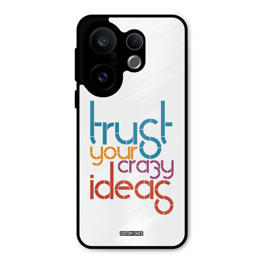 Crazy Idea Vivo X200 FE Mobile Back Cover - Typography PrintShield Case