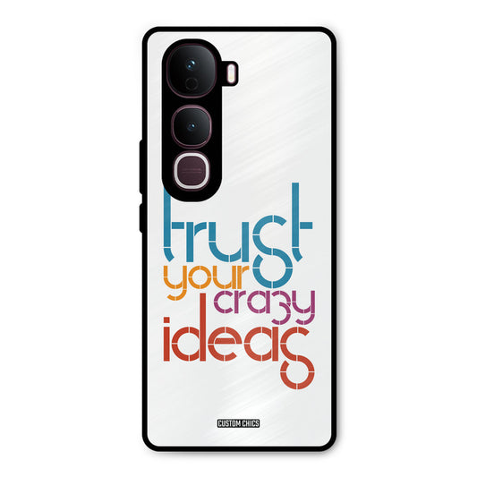 Crazy Idea Vivo Y400 Pro Mobile Back Cover - Typography PrintShield Case