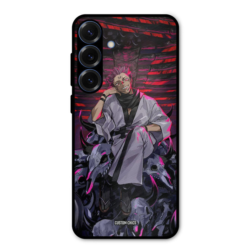 Curse King Samsung Galaxy S25 Plus Mobile Back Cover - Anime PrintShield Case