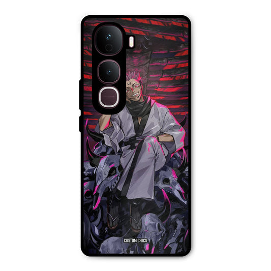 Curse King Vivo Y400 Pro Mobile Back Cover - Anime PrintShield Case