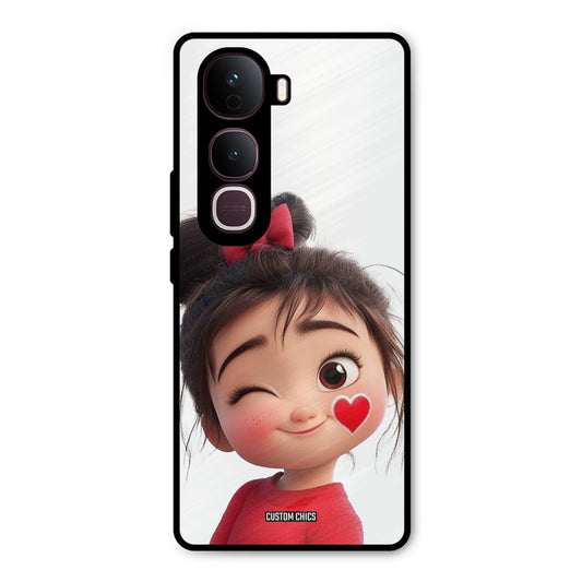 Cute Bunny Girl Vivo Y400 Pro Mobile Back Cover - Cute PrintShield Case