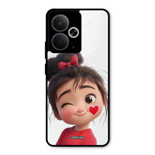 Cute Bunny Girl Realme 14T Mobile Back Cover - Cute PrintShield Case