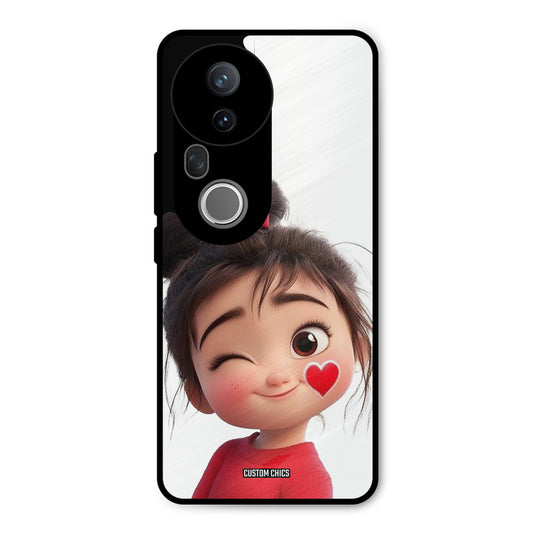 Cute Bunny Girl Vivo T4 Ultra Mobile Back Cover - Cute PrintShield Case