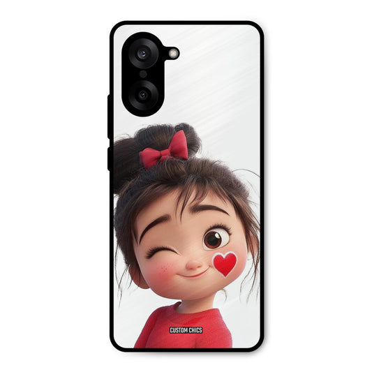 Cute Bunny Girl Oneplus Nord CE5 Mobile Back Cover - Cute PrintShield Case