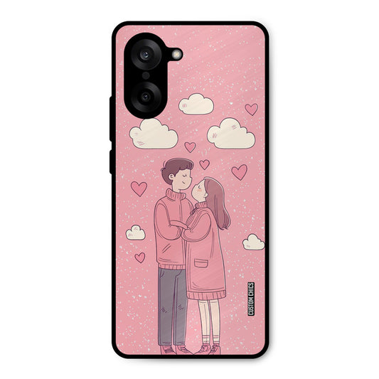 Cute Couple Together Oneplus Nord CE5 Mobile Back Cover - Cute PrintShield Case