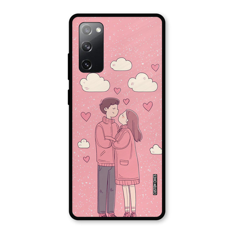 Cute Couple Together Samsung Galaxy S20 FE Mobile Back Cover - Cute PrintShield Case