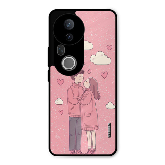 Cute Couple Together Vivo T4 Ultra Mobile Back Cover - Cute PrintShield Case