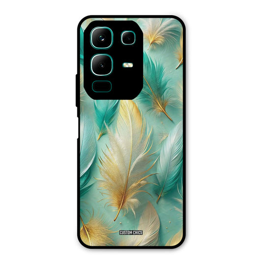 Cute Feather Infinix Note 50x Mobile Back Cover - Aesthetic PrintShield Case